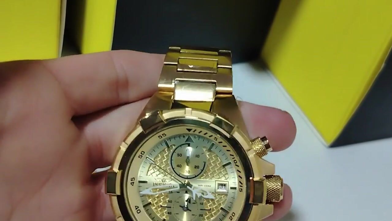 Reloj Invicta Aviator para hombre cuarzo (28122) - 50.5 mm - 3