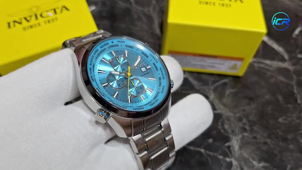 Reloj Invicta Aviator para hombre cuarzo (49079) - 50 mm - 2