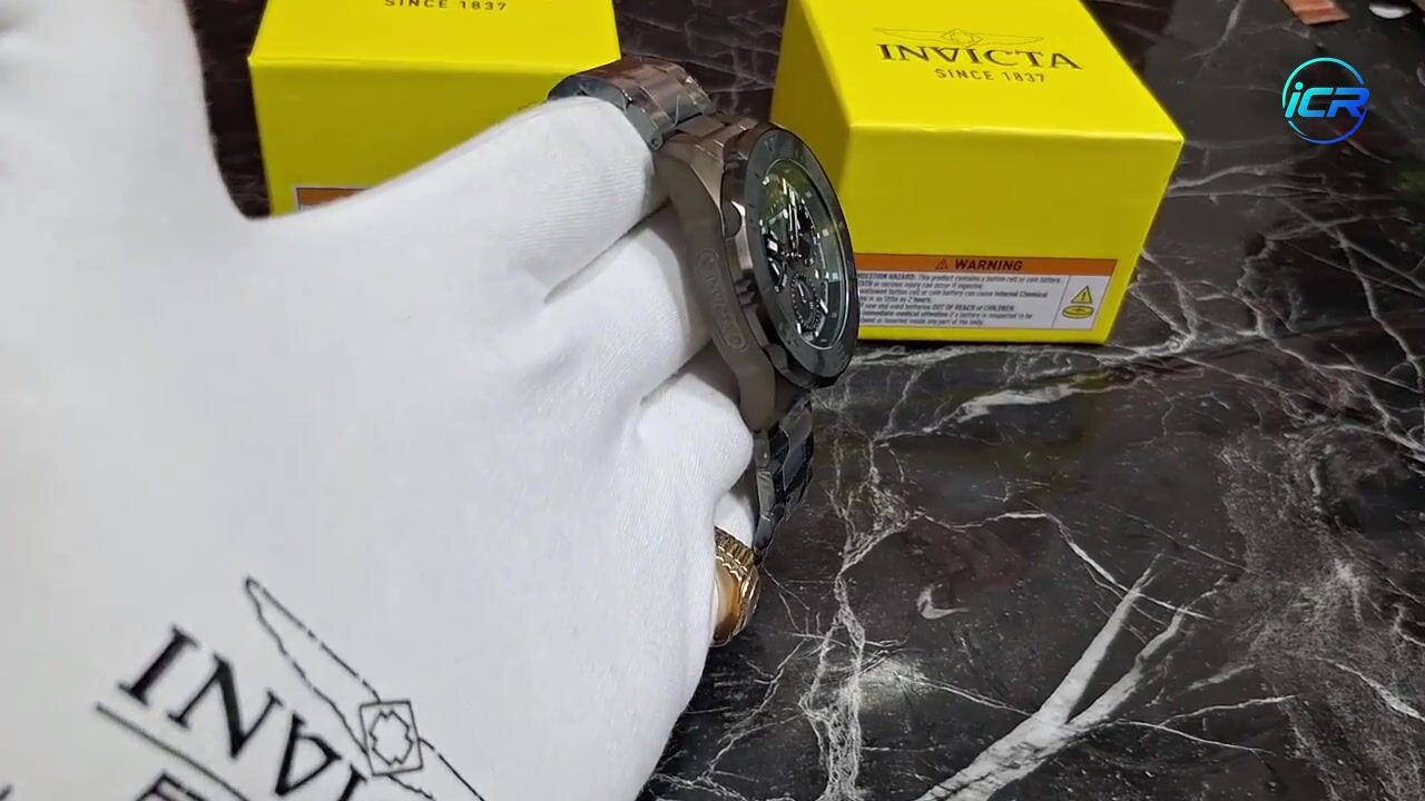Reloj Invicta Carbon Hawk para hombre cuarzo (51080) - 48 mm - 3