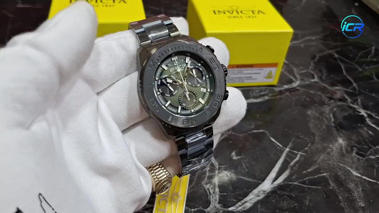 Reloj Invicta Carbon Hawk para hombre cuarzo (51080) - 48 mm - 5